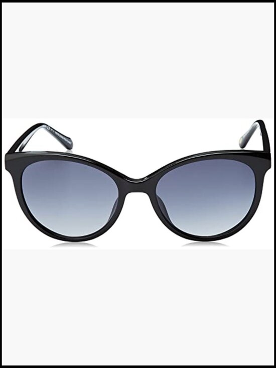 Cat Eye Sunglasses with Diamond Detail Temples, Prescription Compatible,